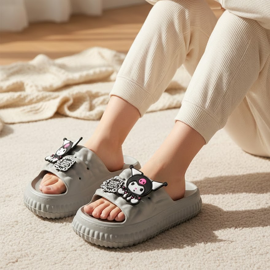 خرید آنلاین دمپایی دخترانه نگاران مدل کیتی کد 290